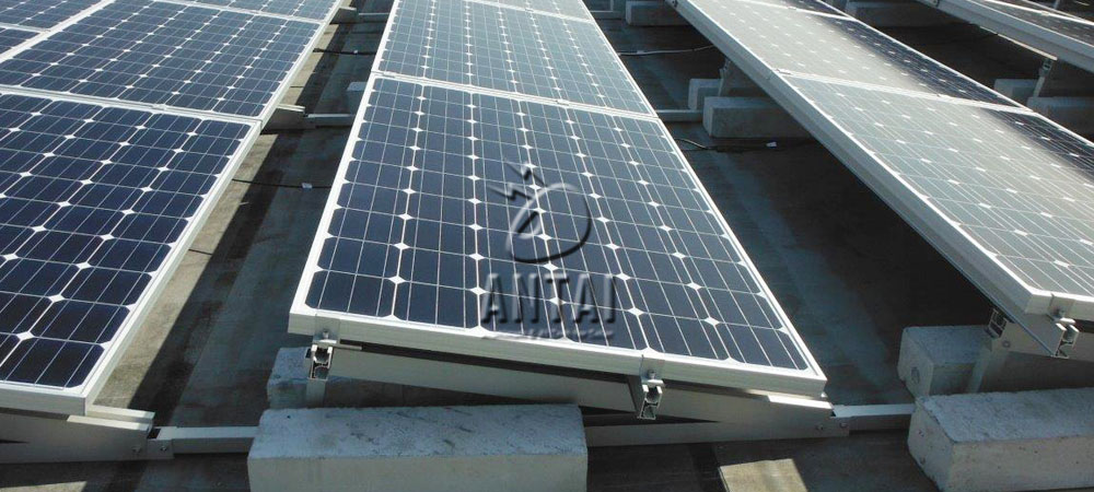 Ballast flat roof solution