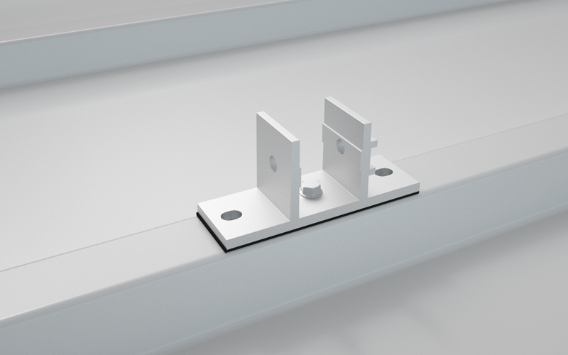 Adjustable tilt roof mount