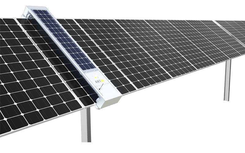 Antai cleaning robot for large scale solar power plant