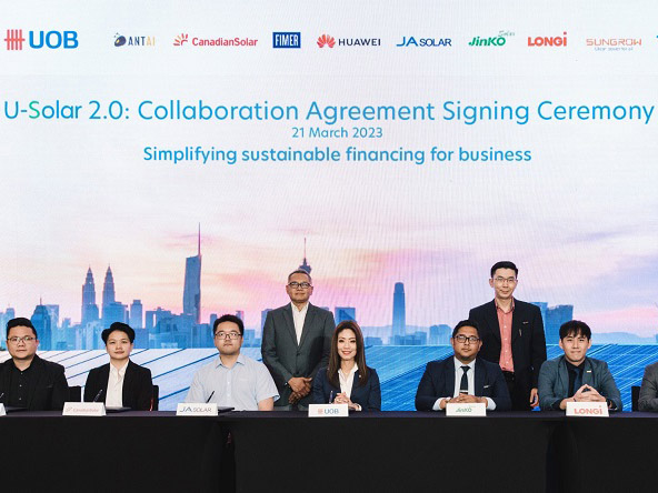 Antaisolar ประกาศความร่วมมือกับ UOB Malaysia ในฐานะซัพพลายเออร์การติดตั้งพลังงานแสงอาทิตย์รายแรกที่ได้รับอนุมัติ เพื่อลดความซับซ้อนของการจัดหาเงินทุนที่ยั่งยืนสำหรับธุรกิจ